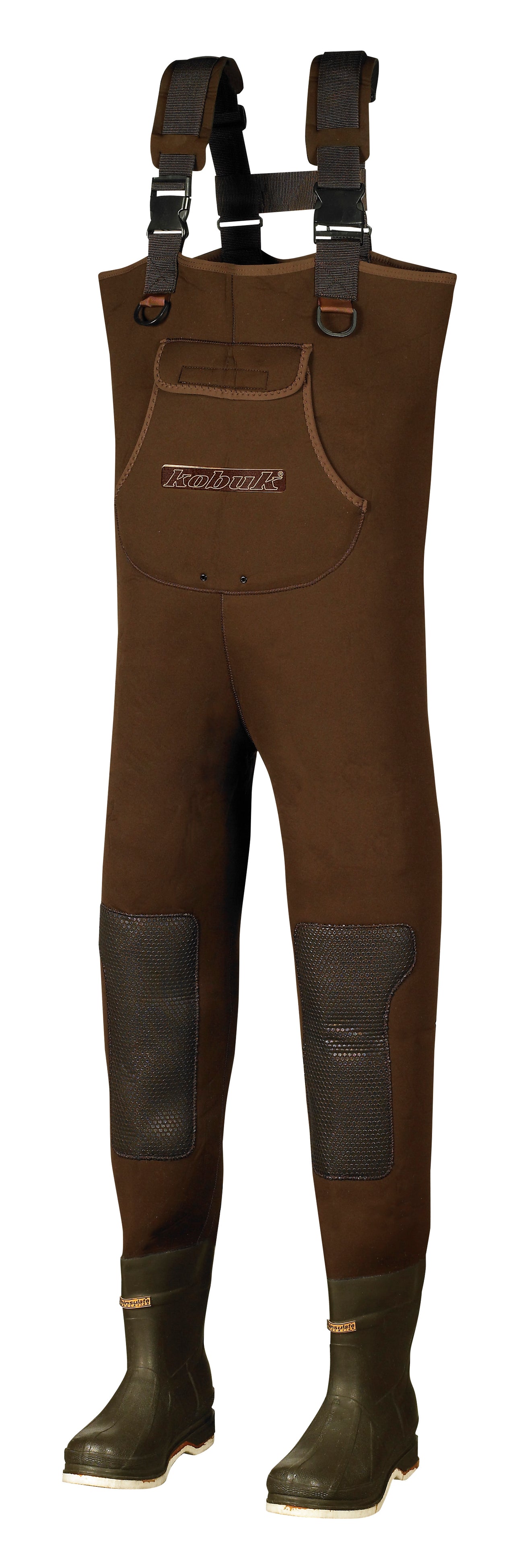 New Kobuk 3.5mm Brown Neoprene Wader Felt Sole 200g REGULAR/KING – Kobuk  Waders